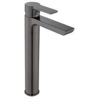 WASCHBECKENARMATUR Rea Argus Titan High - Titanfarben, Metall (9.4/28.5/4.6cm) - REA
