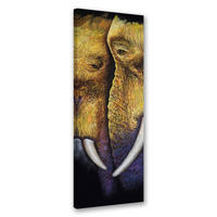 KUNSTDRUCK Braun 50/150 cm - Braun, Textil (50/150cm) - KUNSTLOFT