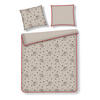 BETTWÄSCHE Satin WINTERPOST, 160x200 cm, Beige, Winter Weihnachten Bettbezug, Weihnachtsdeko, Christmas, Weihnachtsmotiv - Beige, Textil (160/200cm) - home&you