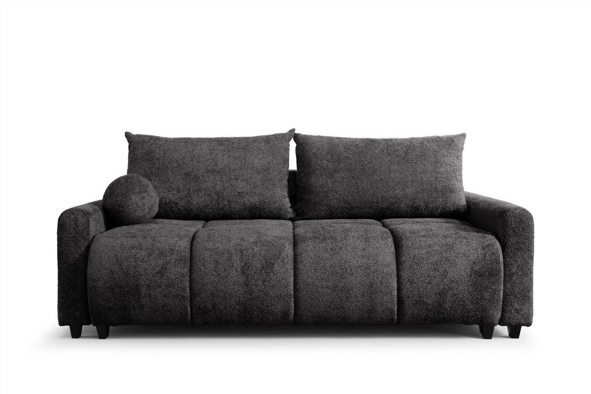 SCHLAFSOFA Giana - Anthrazit, Holzwerkstoff/Textil (230/100/100cm) - Fun Möbel