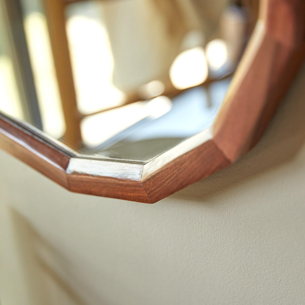 SPIEGEL Jade Braun aus Palisander - Braun, Holz (70/80/3cm) - Tikamoon