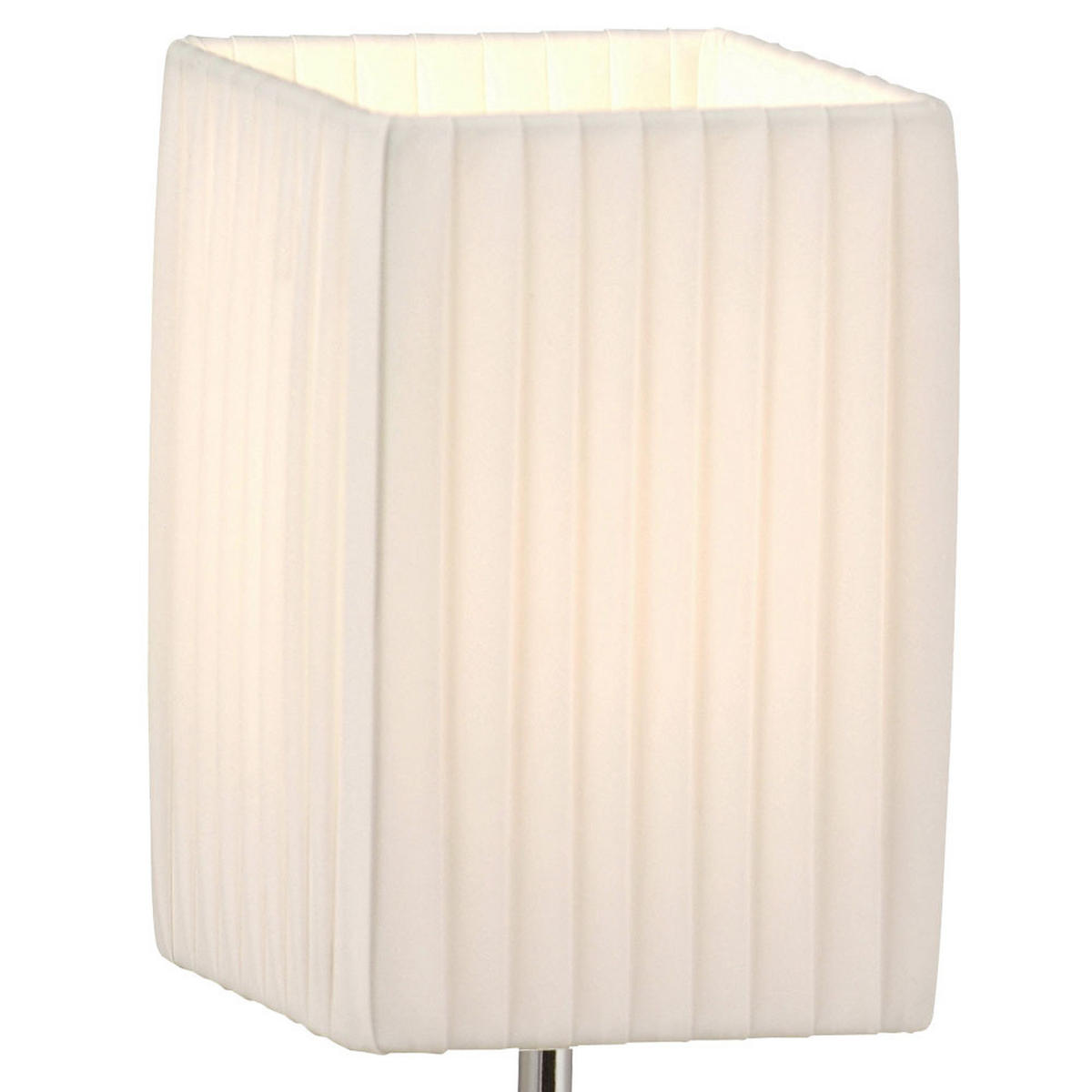 LED TISCHLEUCHTE BAILEY Weiß Chrom - Weiß, Metall (10/10/26cm) - Globo Lighting