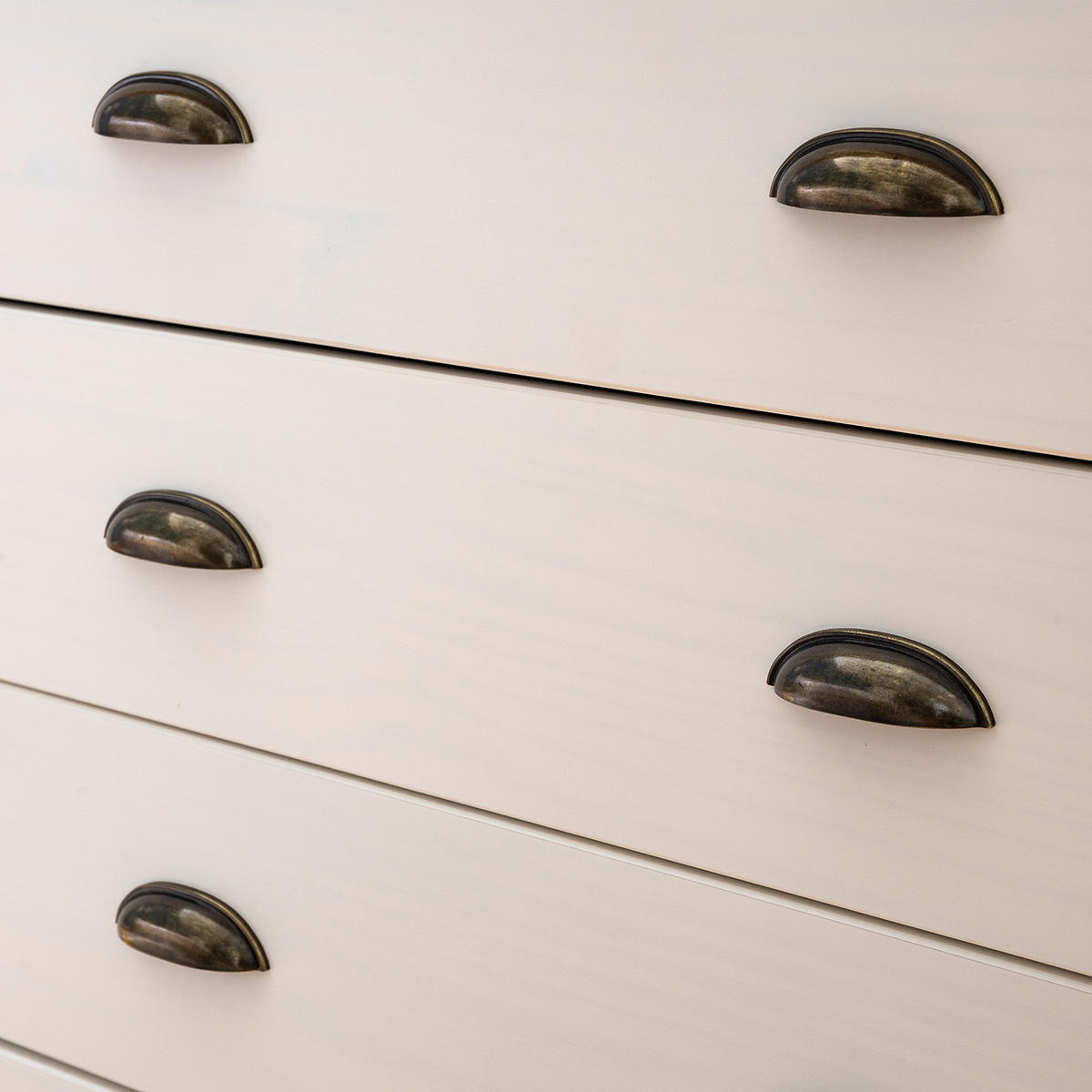 KOMMODE - Kiefer massiv - Kieferfarben, Holz (79/82/40cm) - home24