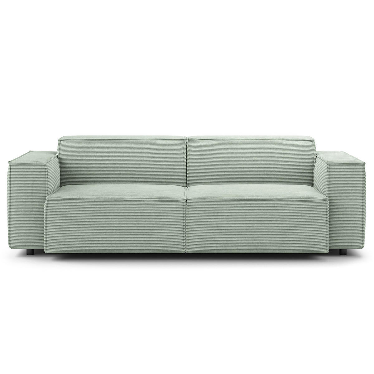 2,5-SITZER SOFA - Mintgrün, Textil (223/70/96cm) - home24