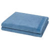 DUSCHTUCH Premium 2er-Set - Blau, Textil (80/150cm) - MÖVE