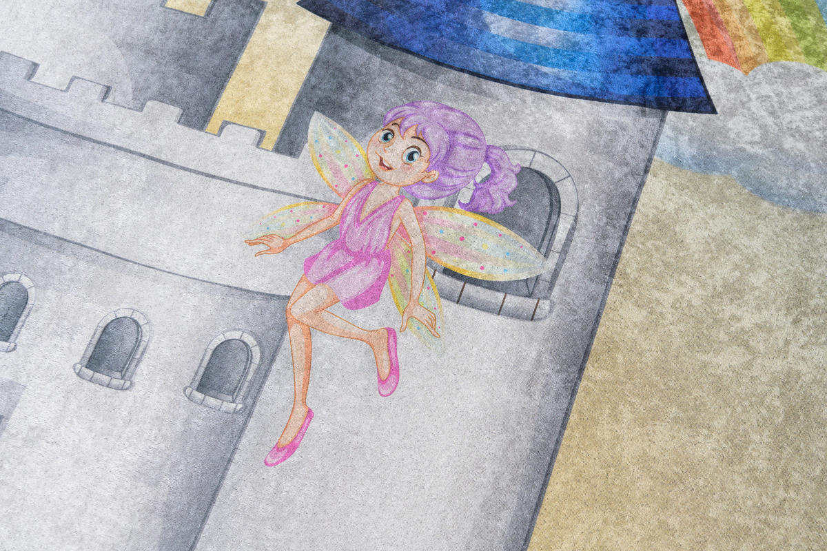 TEPPICH EMMA Hellgelb 160/230 cm - Hellgelb, Kunststoff (160/230cm) - Tapiso