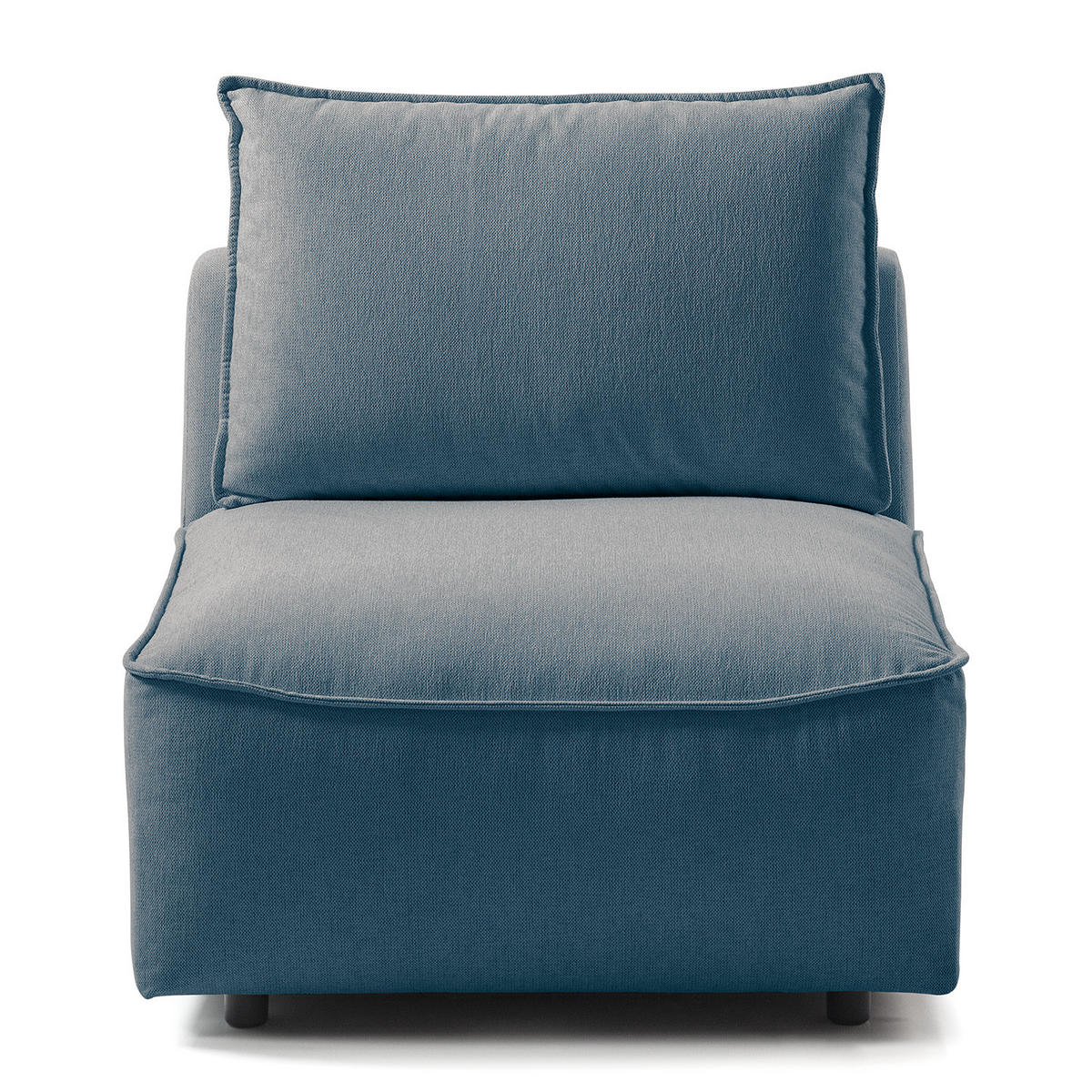 MODULSESSEL - Blau, Holz/Textil (80/82/99cm) - home24