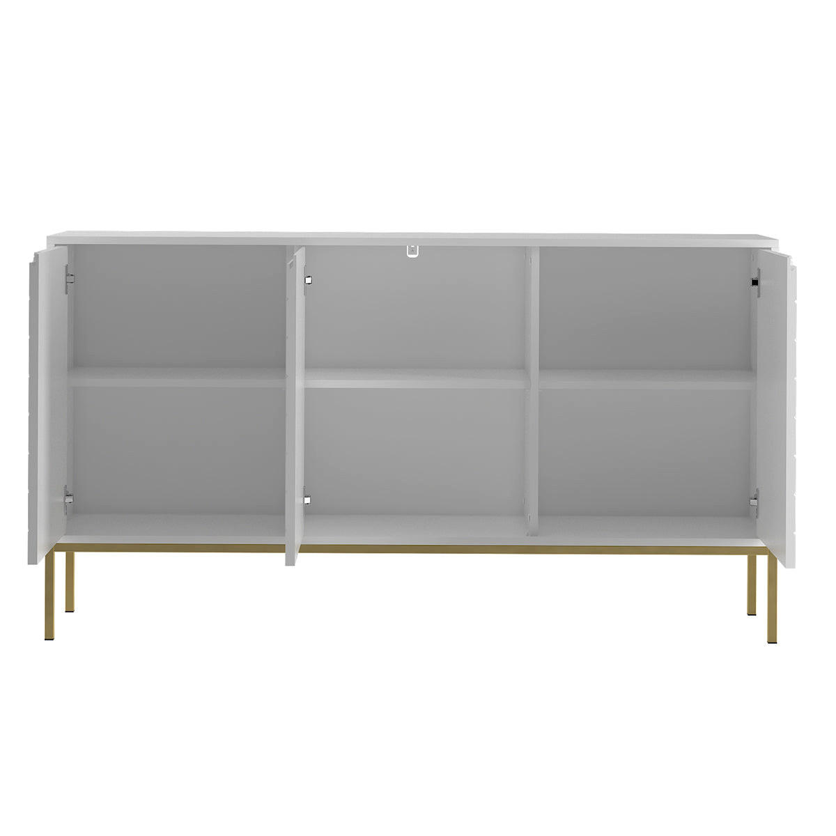 SIDEBOARD Daria Weiß - Weiß, Holzwerkstoff (151/103/39cm) - Petits-meubles