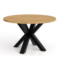 TISCH Sonoma Eiche NEO Rund 58 cm - Honigeiche, Holzwerkstoff (58/58/45cm) - Sepro Meble