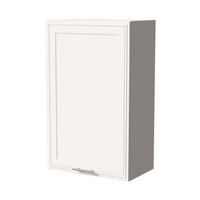 HÄNGESCHRANK Salo W4/60/1 Weiß / Weiß Matt 60 / 32,5 / 96cm - Weiß, Holz/Holzwerkstoff (60/96/32.5cm) - Feldmann-Wohnen