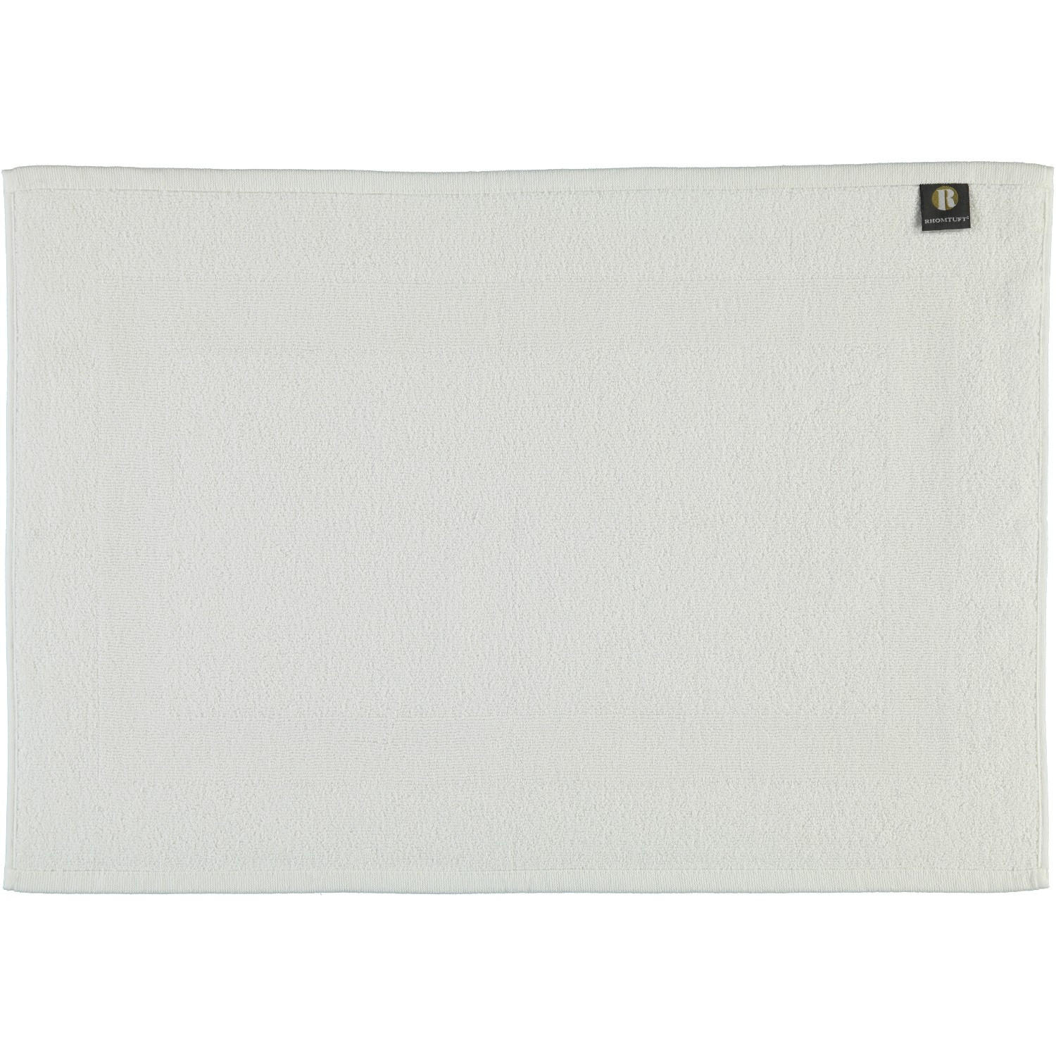 BADEMATTEN COMTESSE WEISS - 01 - Weiß, Textil (50/70cm) - Rhomtuft