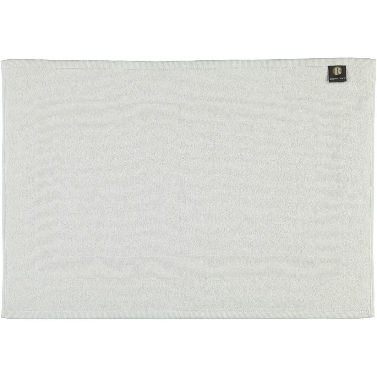 BADEMATTEN COMTESSE WEISS - 01 - Weiß, Textil (50/70cm) - Rhomtuft