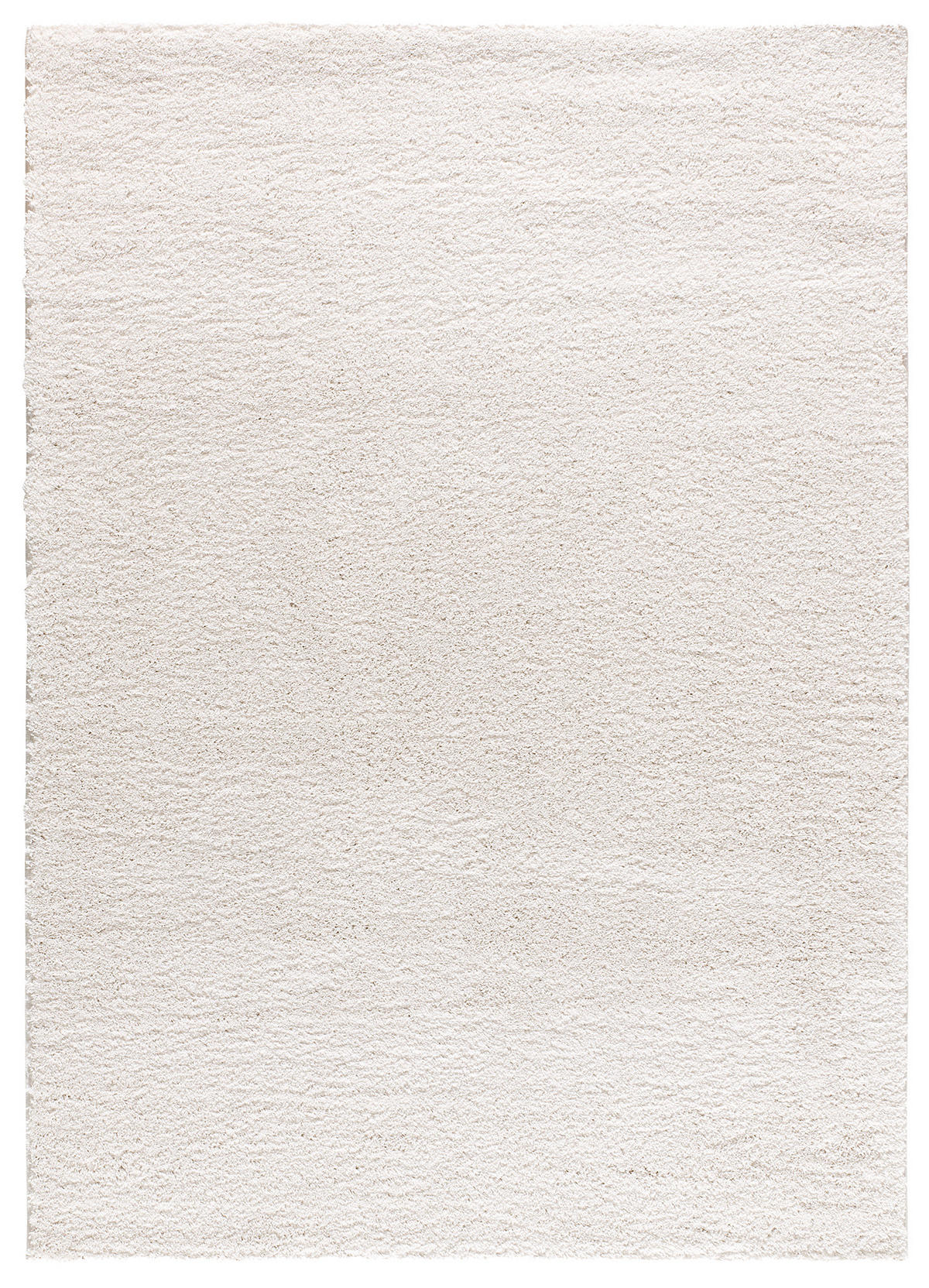 HOCHFLORTEPPICH Weiß Atlas 60/120 cm - Weiß, Naturmaterialien/Textil (60/120cm) - Atticgo