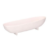 SCHÜSSEL Creme 39/11.5/9.5 cm H327200004 - Creme, Metall (39cm) - Rituali Domestici 