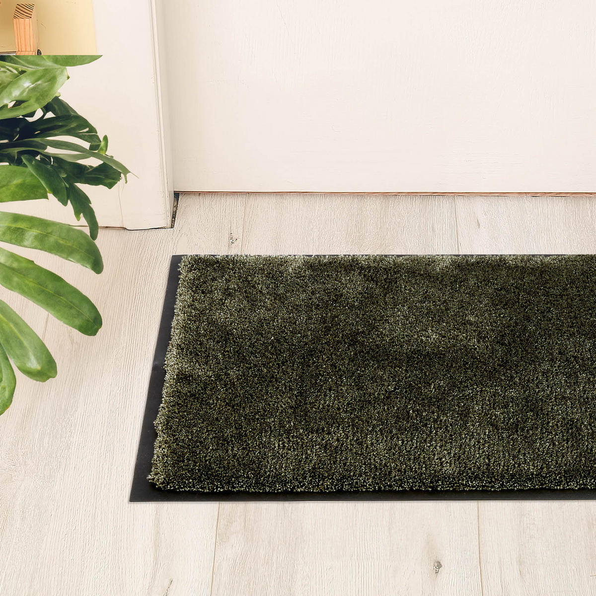 FUSSMATTE FÜR INNEN LAVA 2ER SET - Grün, Textil (40/60cm) - Astra