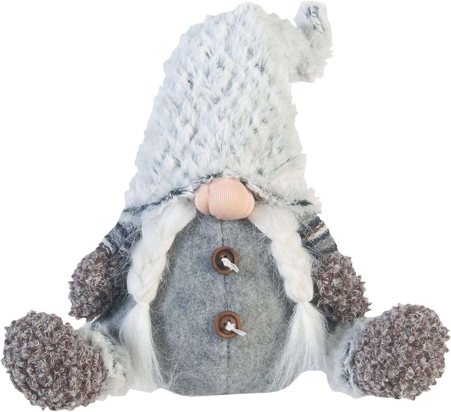 SCANDINAVISCHER GNOM Grau 24/16/35 cm - Grau, Textil (24/35/16cm) - Mobili Rebecca