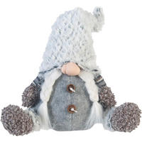 SCANDINAVISCHER GNOM Grau 24/16/35 cm - Grau, Textil (24/35/16cm) - Mobili Rebecca