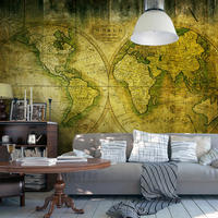 VLIESTAPETE Braun 200/140 cm - Braun/Grün, Textil (200/1cm) - KUNSTLOFT