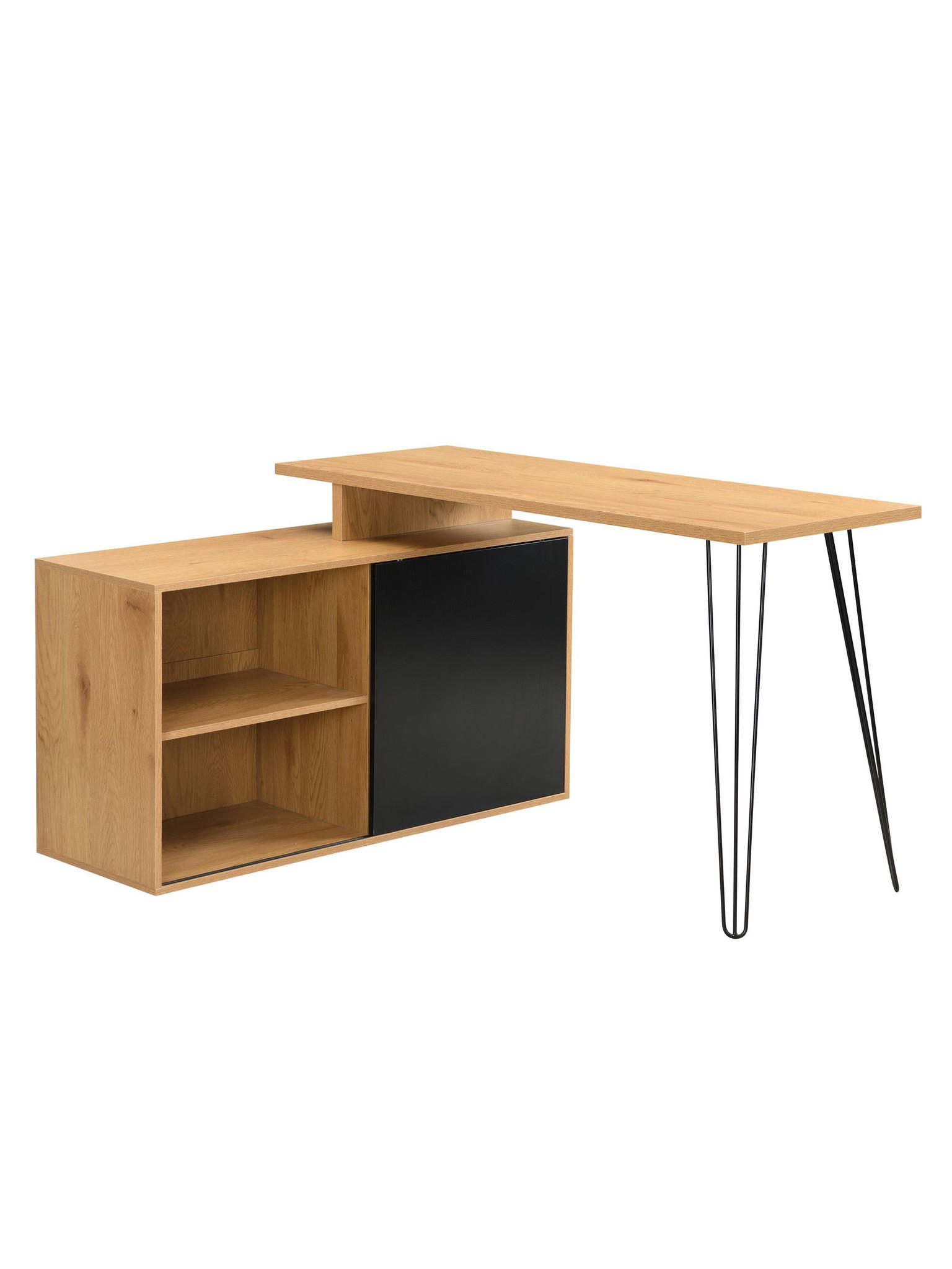 Kadima Design Schreibtisch Braun 130x74.5x110 cm
