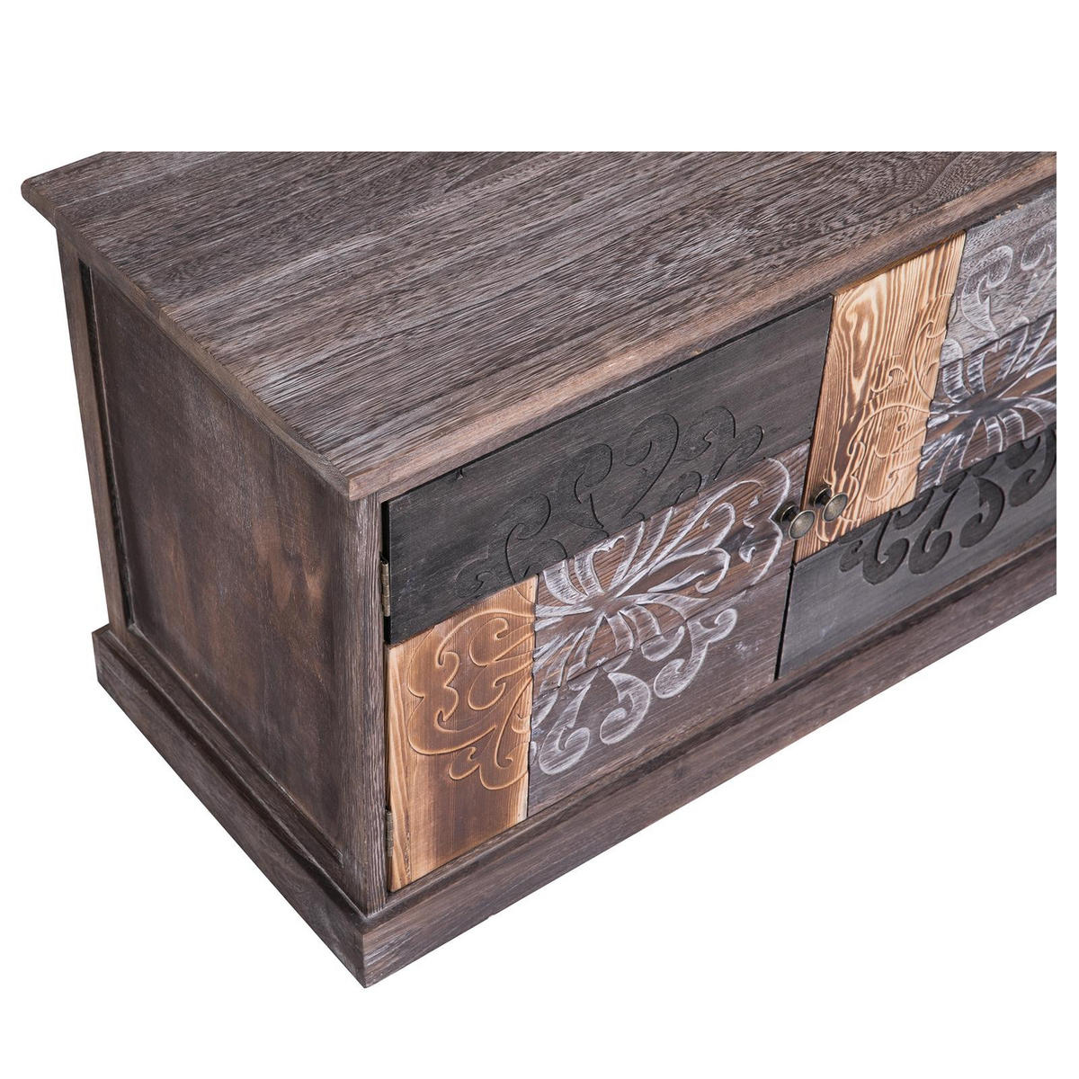 SCHUHBANK MARA - Braun, Holz (75/45/37cm) - CARO-Möbel