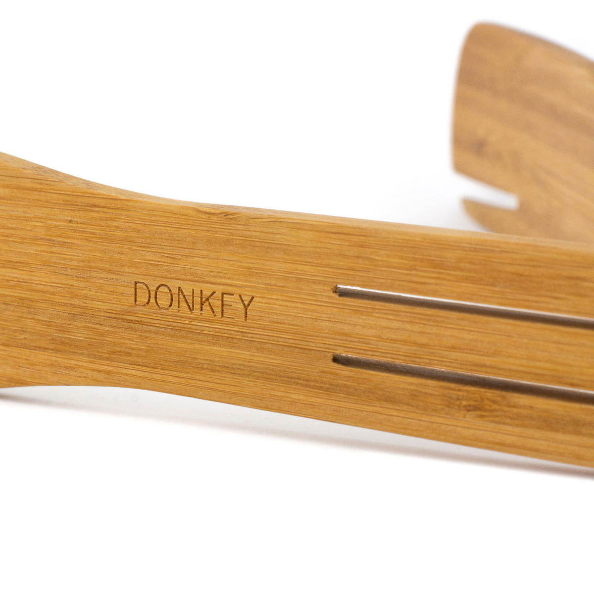 KÜCHENZANGE Moby Dick, Bambus, Braun, 30.5 cm - Braun, Holz