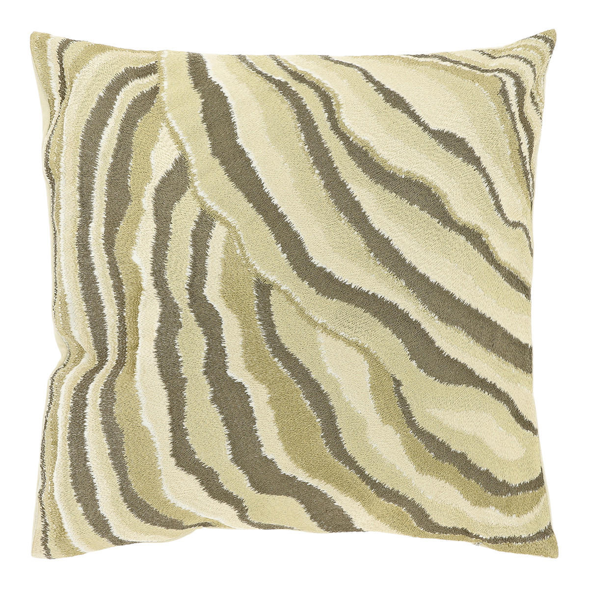 DEKOKISSEN Ezra Weiß 45/45/8 cm - Weiß, Textil (45/45cm) - Unique Living