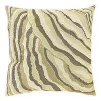 DEKOKISSEN Ezra Weiß 45/45/8 cm - Weiß, Textil (45/45cm) - Unique Living