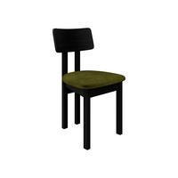ESSZIMMERSTUHL Divo II - Schwarz/Grün, Holz/Textil (47/85/48cm) - MIRJAN24