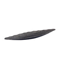SCHALE Semin Silber 72/17/7cm - Silberfarben, Metall (7cm) - PTMD Collection