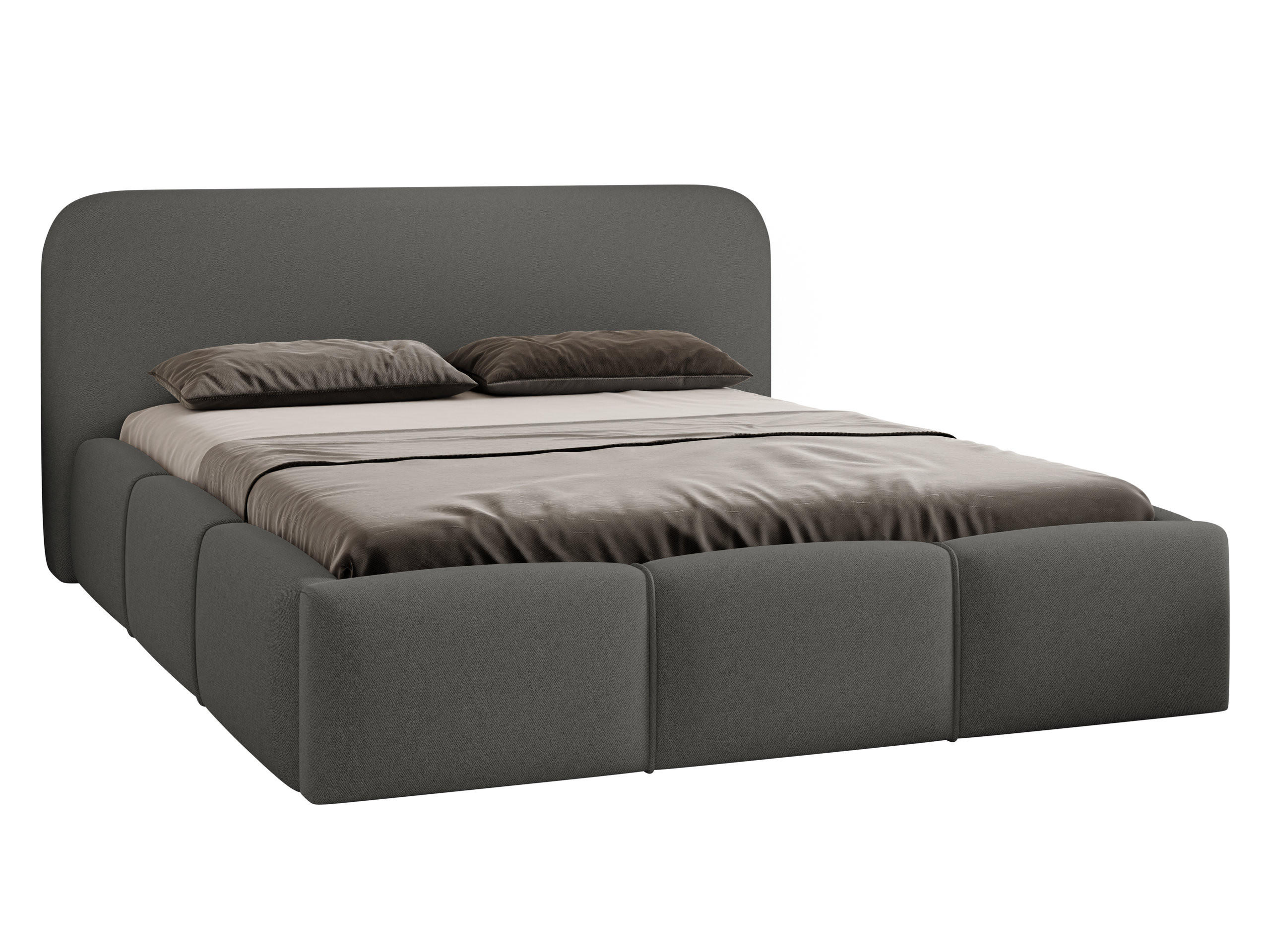 PAT TAPITAT Stokre - gri închis/culoare naturală, material plastic/material textil (140/200cm) - MIRJAN24