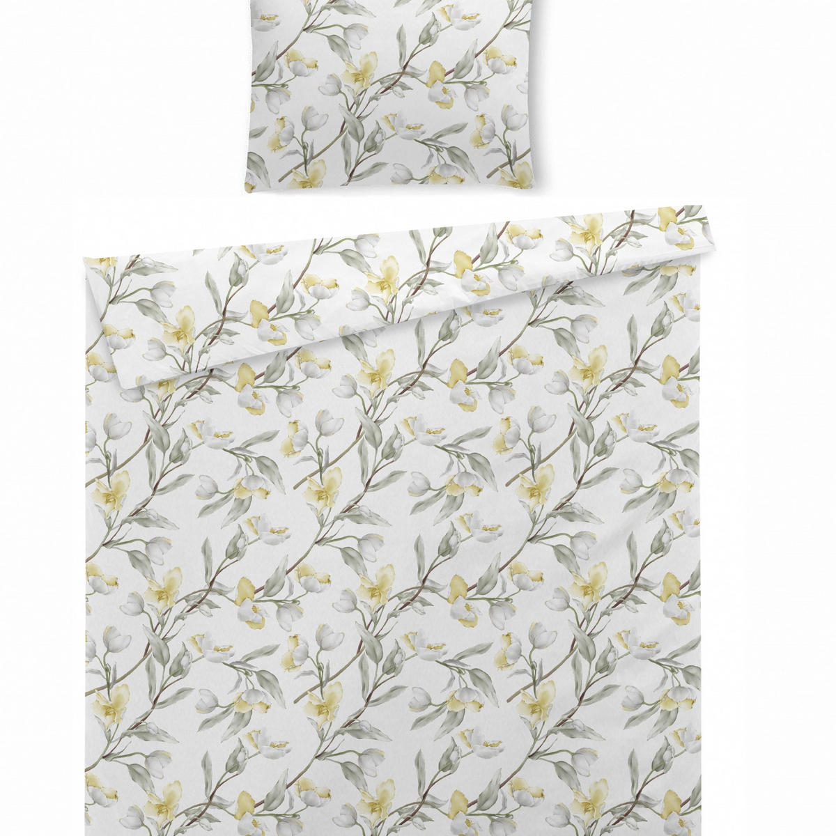 BETTWÄSCHE Galantera - Ecru, Textil (160/200cm) - home&you
