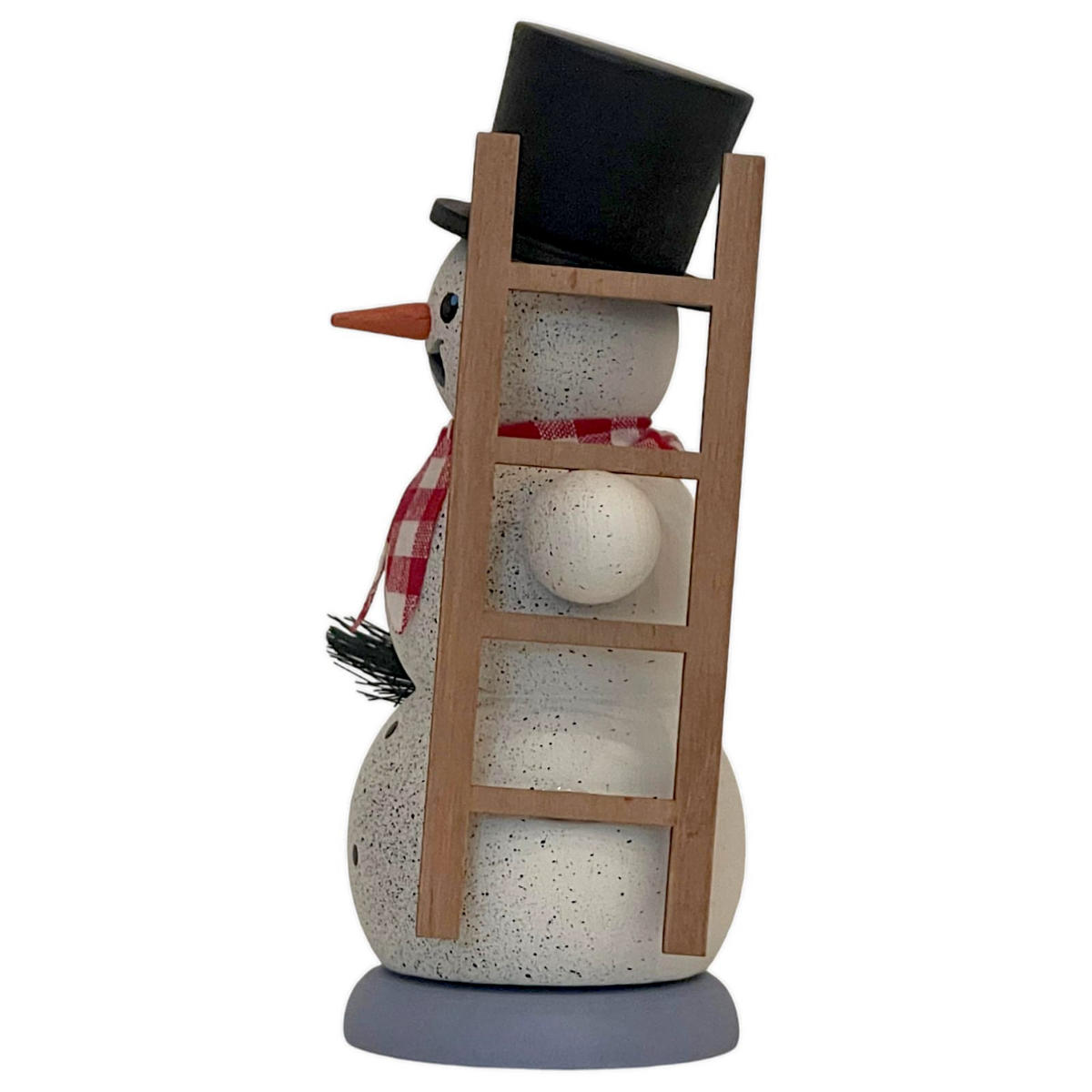 RÄUCHERFIGUR Räuchermännchen Schneemann als Schornsteinfeger 13 cm - Multicolor, Holz (6/13/10cm)
