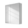 SPIEGELSCHRANK Weiß 65/60/14,5 - Weiß, Metall (60/65/65cm) - EMKE