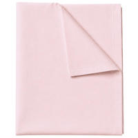 BETTTLAKEN ohne Gummizug 140x250 cm, Betttuch aus 100% Baumwolle, Vielseitig verwendbares Haustuch - Rosa - Rosa, Textil (140/250cm) - Carpe Sonno