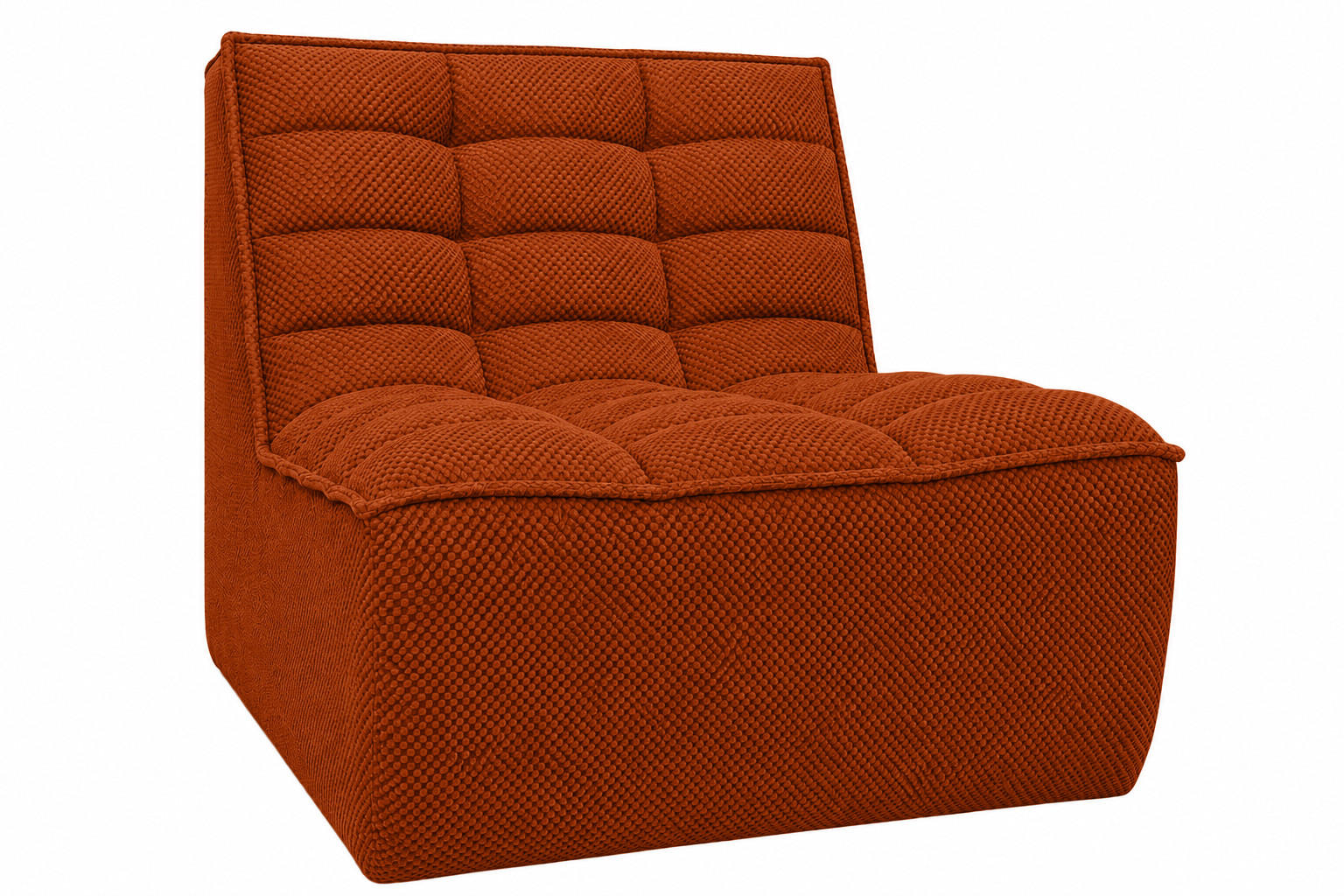 SESSEL, Loungesessel, Plüschstoff Pop, Kupfer, LAZY - Kupferfarben, Holz (80/76/93cm) - Kaiser Möbel