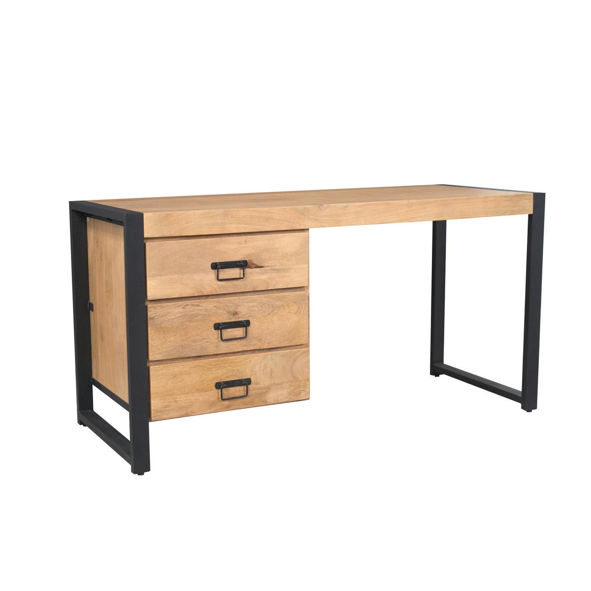 SCHREIBTISCH Britt Braun 58/145/74 cm - Braun, Holz (58/145/74cm) - Starfurn
