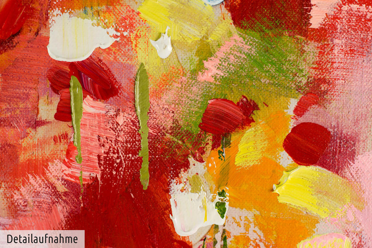 ÖLGEMÄLDE 80/120 cm - Multicolor, Holz/Textil (2.2/120cm) - KUNSTLOFT