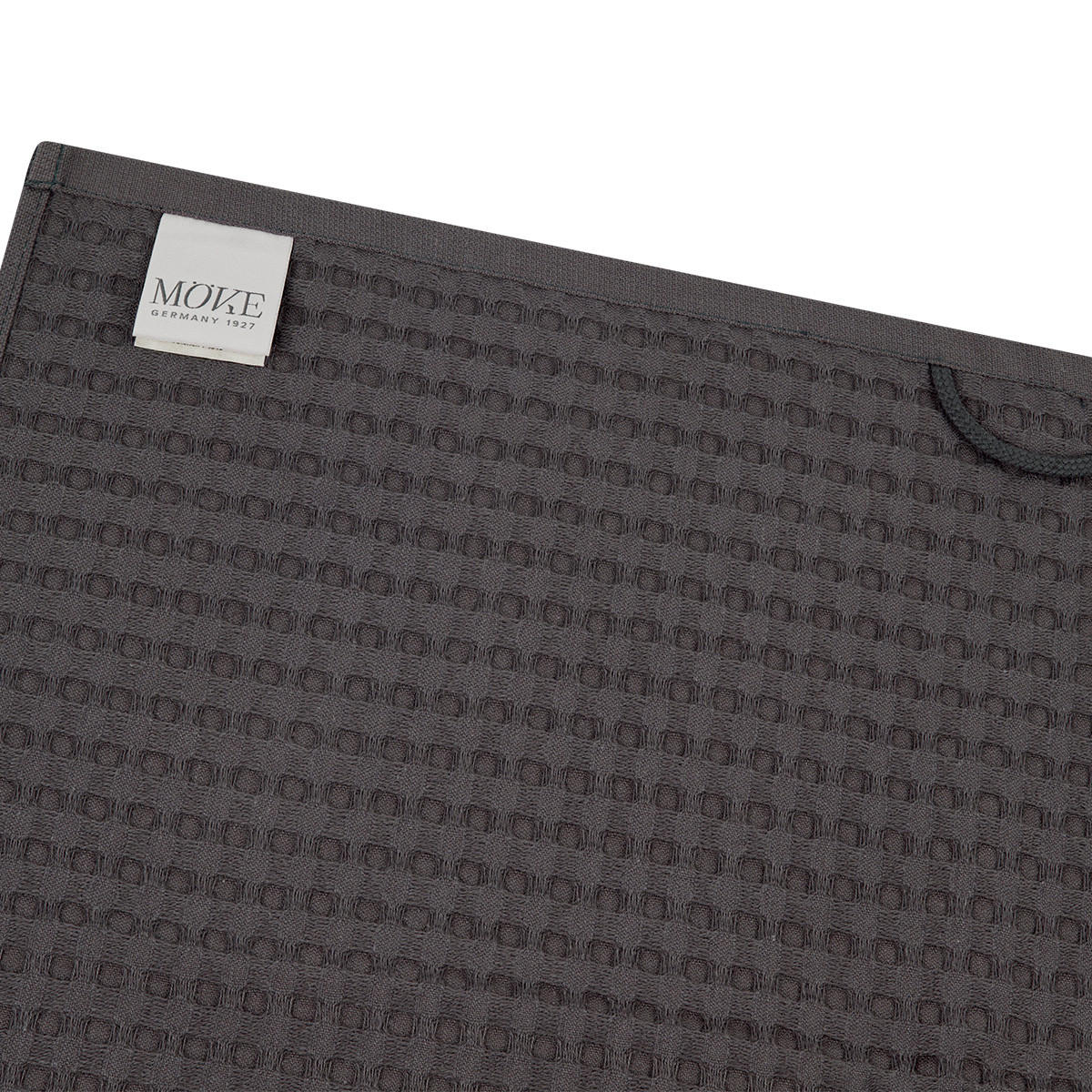 FROTTIERSET Piquee 8-teilig - Dunkelgrau, Textil (50/100cm) - MÖVE