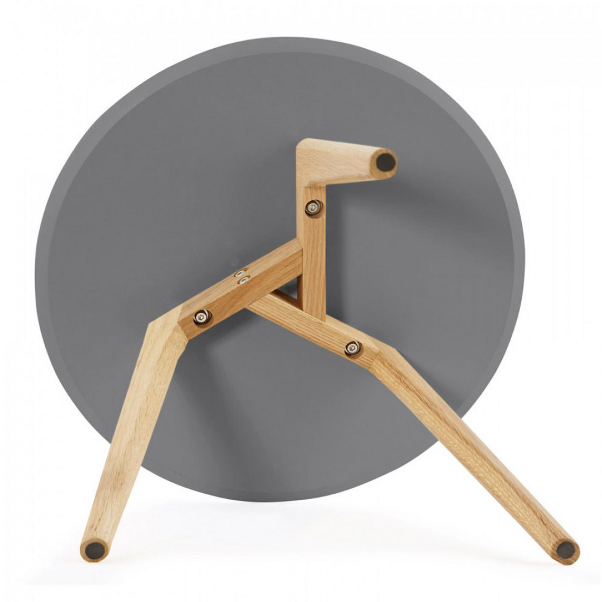 LOUNGETISCH grau 50x50x45 cm - Eichefarben/Grau, Holz (50/50/45cm) - AlterEgo