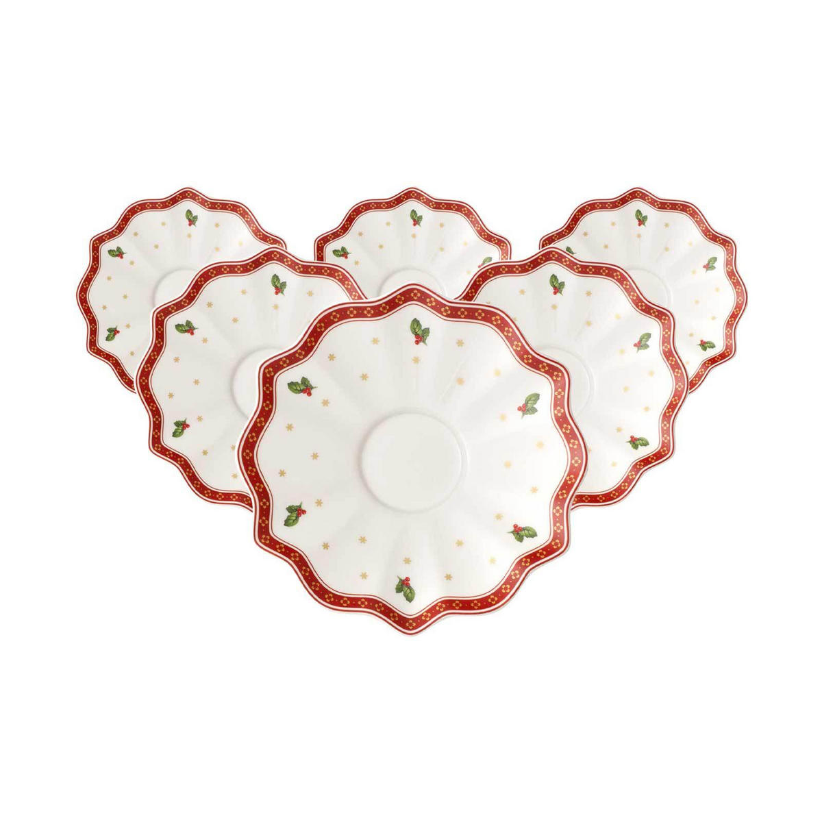 KAFFEE-/TEEUNTERTASSEN Toy's Delight bunt ø 17,5 cm 6er Set - Multicolor, Keramik (17.5cm) - Villeroy & Boch