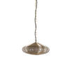 HÄNGELAMPE Bahoto Gold Ø40/18 cm - Goldfarben, Metall (40/40/18cm) - Light & Living