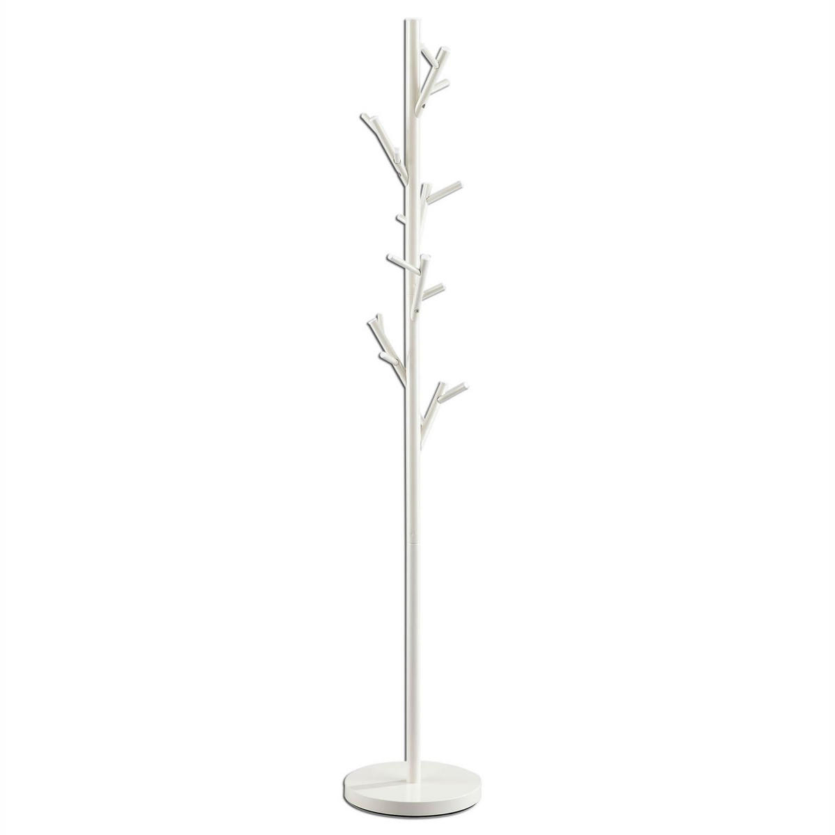 KLEIDERSTÄNDER ZENO - Weiß, Metall (30/177/30cm) - IDIMEX