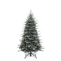 KÜNSTLICHER WEIHNACHTSBAUM OREGON mit Metallständer Höhe 150 cm - Grün, Kunststoff (92/150/92cm) - pink garten