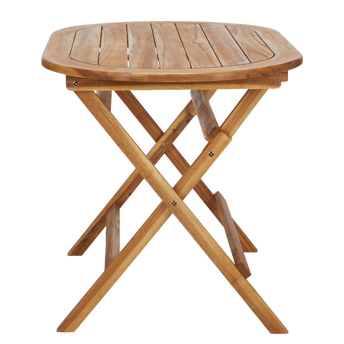 KLAPPTISCH Boho Garden oval - Braun, Holz (70/120/72cm) - Butlers