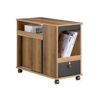 ROLLCONTAINER Vintagebrau - Braun, Holzwerkstoff (35/61/75cm) - SoBuy