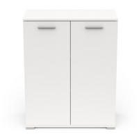 VIELZWECKSCHRANK 2 Türen – IZZY - Weiß, Holzwerkstoff (79.7/35.1/101.7cm) - Calicosy