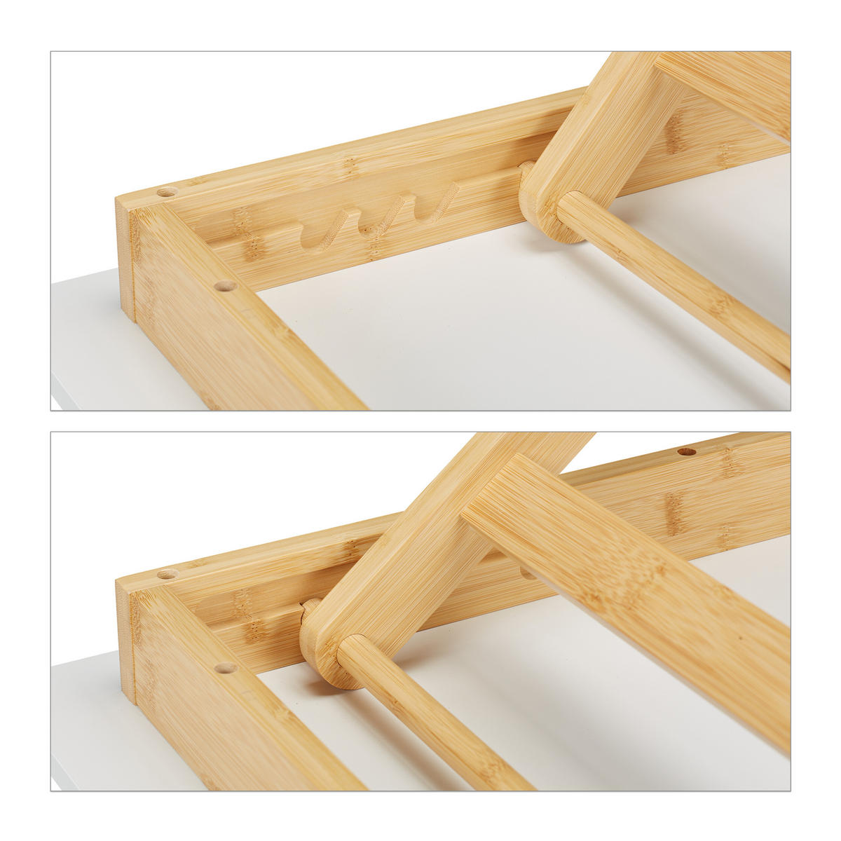 KLAPPTISCH - Multicolor, Holz/Holzwerkstoff (50/105/70cm) - Relaxdays