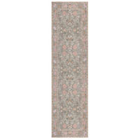 TEPPICH waschbar Floral Muster, Orientalisch, Wohnzimmer schmutzabweisend Multicolor-Rosa Läufer 60x230 - Rosa, Textil (60/230cm) - KADIMA DESIGN