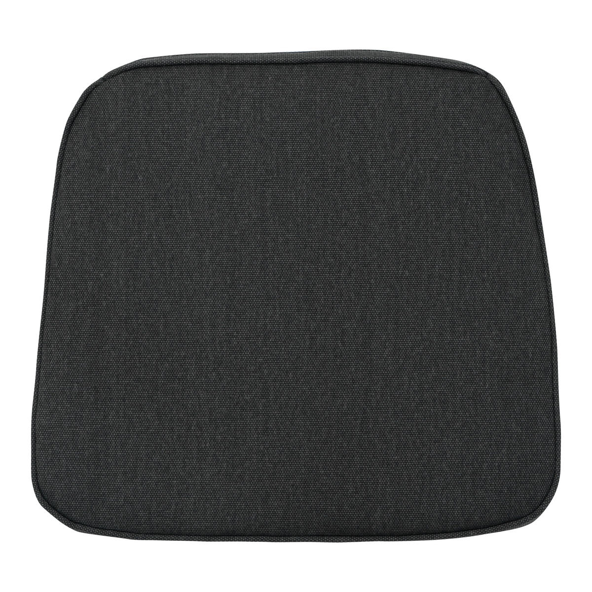 SITZKISSEN Canvas 48/48 cm 4er-Set - Grau, Textil (48/7/48cm) - Madison