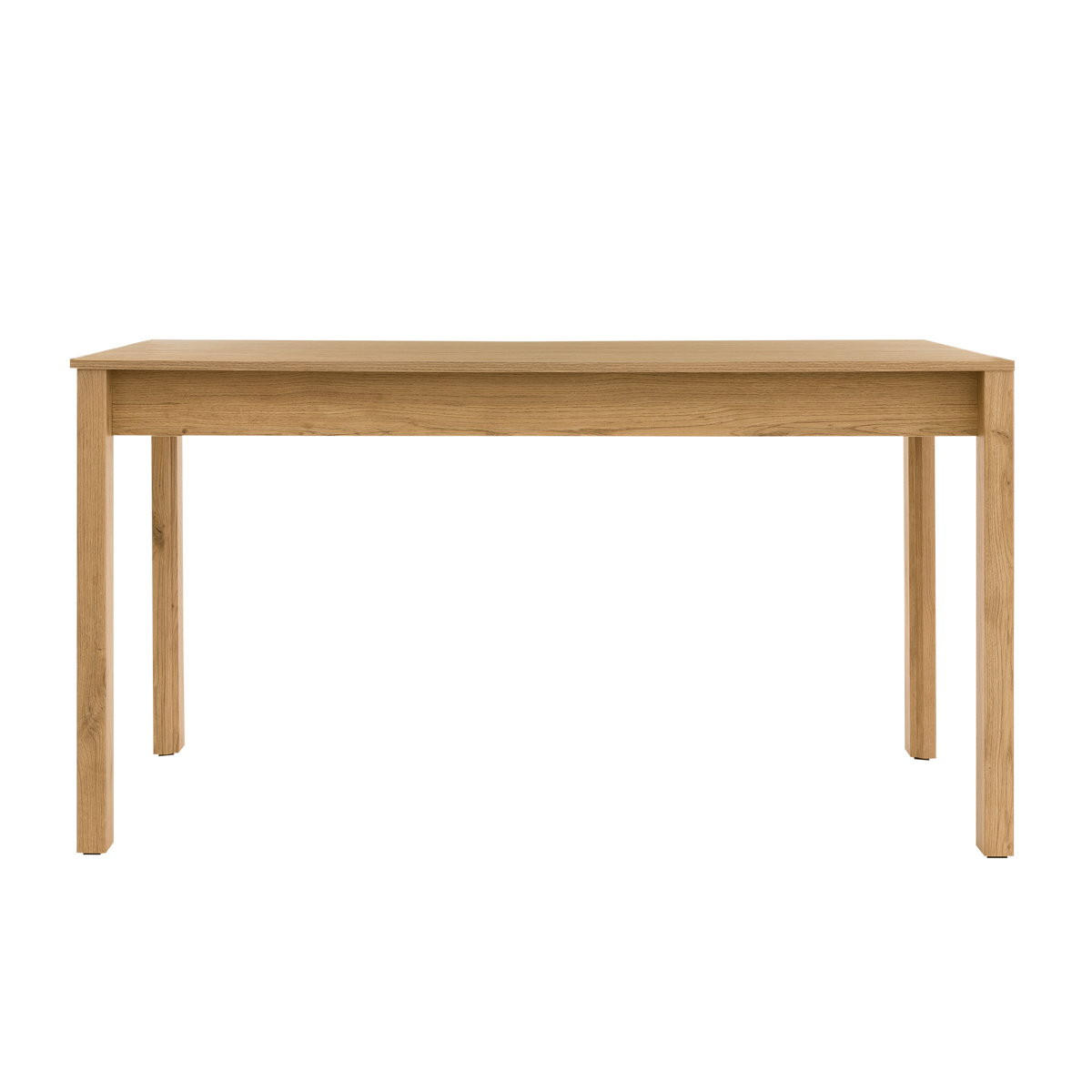 ESSTISCH Hegas Natur 90 x 140 - Braun, Holzwerkstoff (140/90/74cm) - Kenay Home